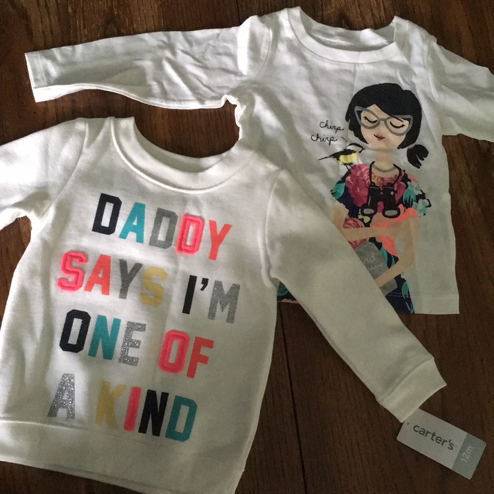 6 for $20 NWT Carter’s Sweatshirt & Tee